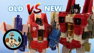 Transformers ClassicsUniverse Deluxe VS Earthrise Voyager STARSCREAM  Old VS New 23 [upl. by Currey638]