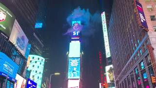 Watch Times Square New Year’s Eve Ball Drop 2019 [upl. by Chaffin]