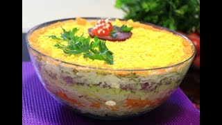 Mimoza salata  Recept [upl. by Arenahs394]