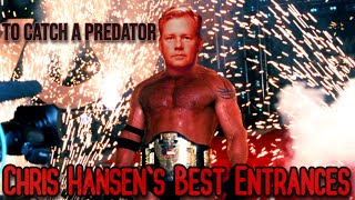 To Catch a Predator Chris Hansens Best Entrances [upl. by Fabrianne45]