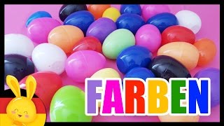 Farben lernen auf deutsch  Kinder Überraschung  unboxing  Titounis [upl. by Aienahs]