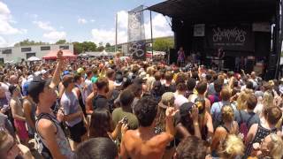 Riff Raff live full set  Warped Tour Jacksonville Florida on July 6th 2015 [upl. by Ladd562]