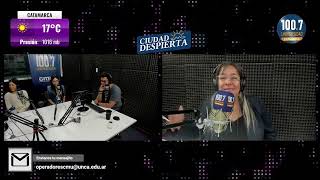 Entrevista en radio UNCa  Lucía Coronel y Brenda Hidalgo becarias del CONICET en Catamarca  13 [upl. by Aymahs303]