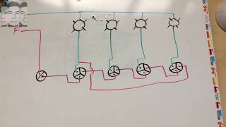 Como conectar lamparas en cascada INSTALACIONES ELECTRICAS [upl. by Veradi476]