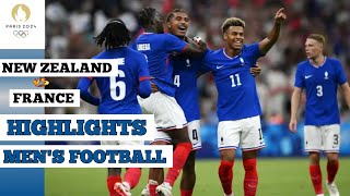 New Zealand vs France U23 Olympics Football Match Highlights  Football Match Highlights Today [upl. by Sokul254]