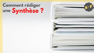 Comment rédiger une synthèse  SavoirFaire [upl. by Backer848]