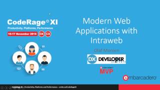 Coderage XI  Modern Web Applications with Intraweb and Bootstrap [upl. by Pennington]