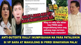 RALLY LABAN KAY VP SARA NAGUMPISA NA BINAYARAN NI TAMBA ANG MGA RALLYISTA NA PARTYLIST [upl. by Read]