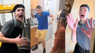 SCARECAM Pranks Reaction 2024 56Funny Scare PranksJumpscareFunny VideosUltrascareImpressions [upl. by Klein35]