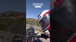 on the road in sardinia africatwin automobile sardegna travel smartphone [upl. by Niko]