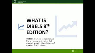 DIBELS 8th Edition Introductory Webinar [upl. by Ifill]