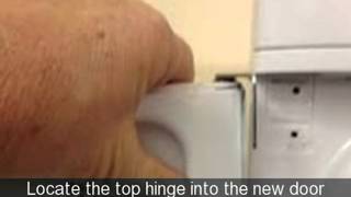 How to change the Door on a Tumble Dryer [upl. by Etteneg]