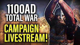 NEW CRUSADES MECHANIC ROME 2 1100AD MOD LIVE  Total War Live Mod Gameplay [upl. by Katee]