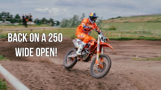 Jeffrey Herlings  First time back on a 250 since 2016 [upl. by Gherardi]