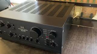 Full refurbished Sansui AU919 vintage amplifier  very sweet [upl. by Vories]