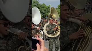 Dobrado Barão do Rio Branco musica music banda militar trombone exercitobrasileiro trumpet [upl. by Karisa]