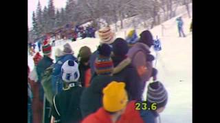 G Slalom WCup Are 1981 part1 Стенмарк [upl. by Africa]