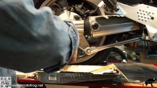 BMW R1100RT Final Drive Fluid Change [upl. by Campy198]