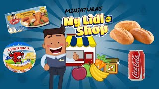 MINIATURAS LIDL SHOP [upl. by Ahsienor]