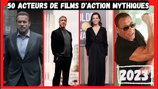 50 Acteurs de films daction Mythiques en 2023 [upl. by Shana]