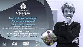 Los Jardines Botánicos ¿Espacios museales [upl. by Falda]