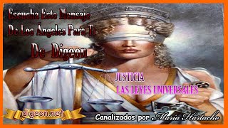 MENSAJE de los ÁNGELES PARA TI DIGEON💌ÁNGEL DE LA JUSTICIA💌💥LEYES UNIVERSALES💥enseñanzas verti [upl. by Alcine141]