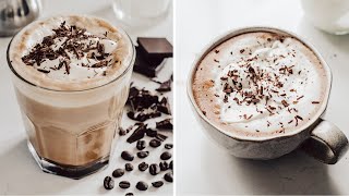 How to Make a Cafe Mocha at Home Without a Machine  Homemade Chocolate Latte with French Press [upl. by Nilyahs]