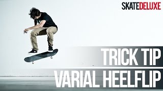 Varial Heelflip  Skateboard Trick Tip  NederlandsDutch  skatedeluxe [upl. by Ogires202]