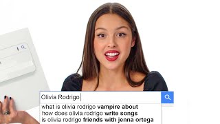 Olivia Rodrigo Answers The Webs Most Searched Questions  WIRED [upl. by Htehpaj]