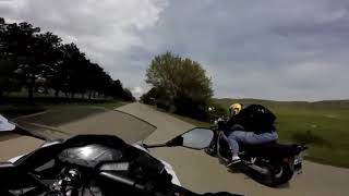 Kawasaki ninja 300 vs suzuki gs500 [upl. by Acissj]