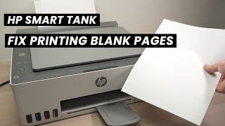 How to Fix HP Smart Tank Printing Blank Pages [upl. by Madora]