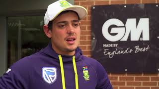 Quinton de Kock on his Early Years  GM Cricket [upl. by Gerson932]