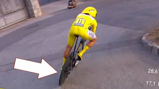 How Tadej Pogacar Nearly Lost the Tour de France on Crazy Descent  Tour de France 2024 Stage 21 [upl. by Frasch128]