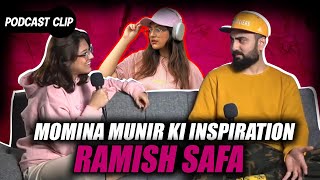 Momina Munir Ki Inspiration Ramish Safa  Momina Munir  Momo Talks  Clip [upl. by Diantha160]