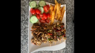 brochettes de poisson قطبان سمك التونة  كروفيت صوتي املو منزلي وصفات سريعة و سهلة [upl. by Reis]