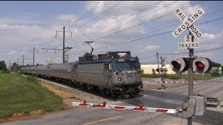 Farewell Crossings on the Amtrak Keystone Corridor [upl. by Olegnalehcim]