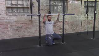 Progression Pull ups video 5  Barbell Pull ups [upl. by Ahseiyt]