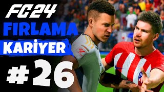 FC 24 ARDEN OYUNCU KARİYERİ 26  DERBİ MAÇINDA DE BRUYNE İLE KAVGA [upl. by Adrial53]