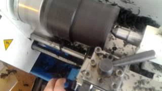 Turning Acetal POM Delrin on minilathe [upl. by Kinsley407]