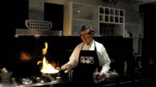 How to Flambe Tequila Flambe Prawns [upl. by Nnylsaj]