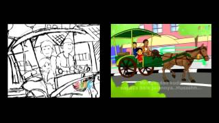 Naik Delman Animatic  teman kecil [upl. by Holleran]