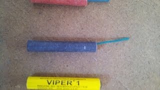 Explosive 1 vs Explosive 2 vs Viper1 firecracker HD [upl. by Inimak]