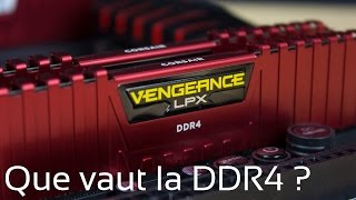 Que vaut la DDR4  Corsair Vengeance LPX [upl. by Nicks225]