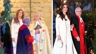 Princess of Wales Host Christmas carol service at Westminster Abbey [upl. by Ahsenwahs]