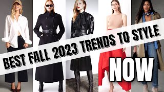 CLASSY Ways To Style FALL 2023 Wearable Fashion Trends What To Wear This Fall How To Style [upl. by Adnovad]