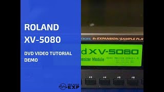 Roland XV5080 DVD Video Tutorial Demo Review Help [upl. by Noiram]