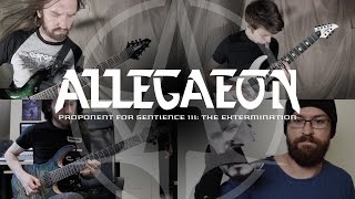 Allegaeon  Proponent For Sentience III  The Extermination OFFICIAL VIDEO [upl. by Emirej619]