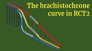 The brachistochrone curve in RCT2 [upl. by Rask]