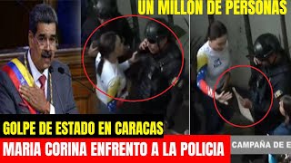 NICOLAS MADURO LO SACARON CORRIENDO DE MIRAFLORES  CARACAS SE LEVANTO FUERA MADURO  MARIA CORINA [upl. by Mile]