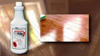 Refinish A Hardwood Floor  No Sanding  No Mess [upl. by Greerson]